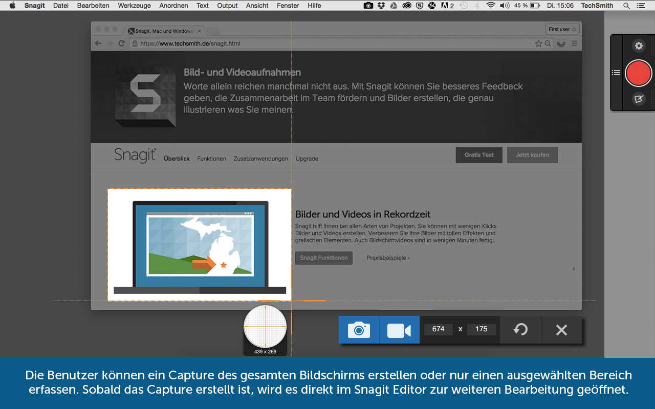 Snagit Snipping Tool Fur Den Mac
