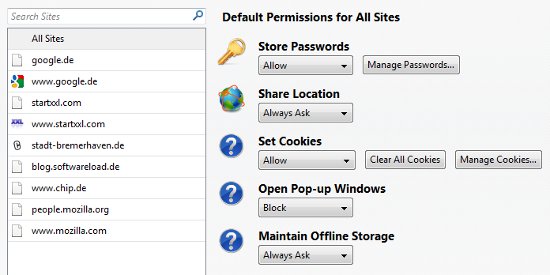 about:permissions