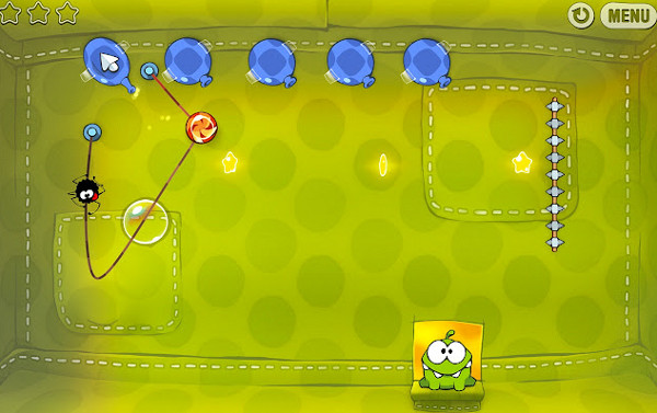 Screenshot von Cut the Rope