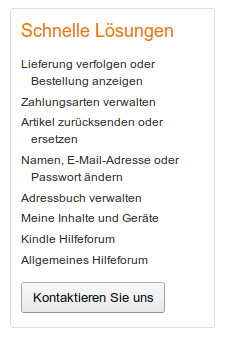 Schnelle Lösungen: Kontaktieren Sie uns