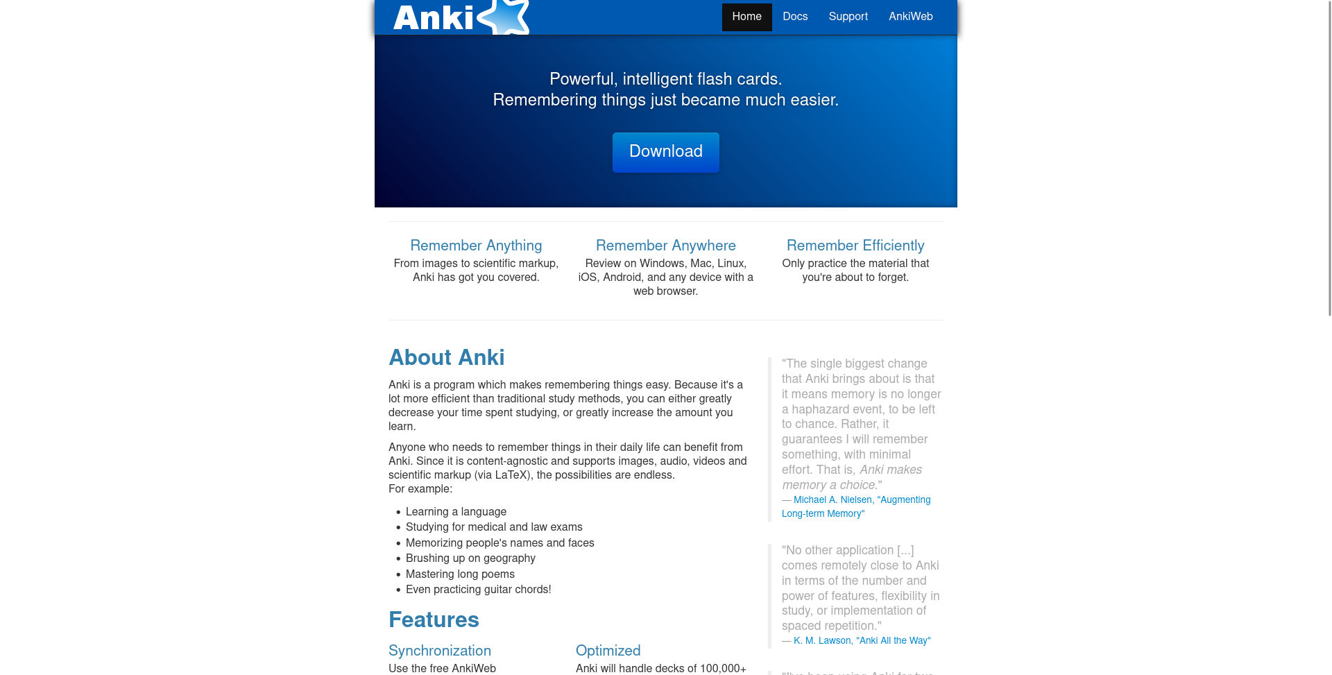 Anki App Download - Karteikarten-Lösung für das Lernen von Fremdsprachen