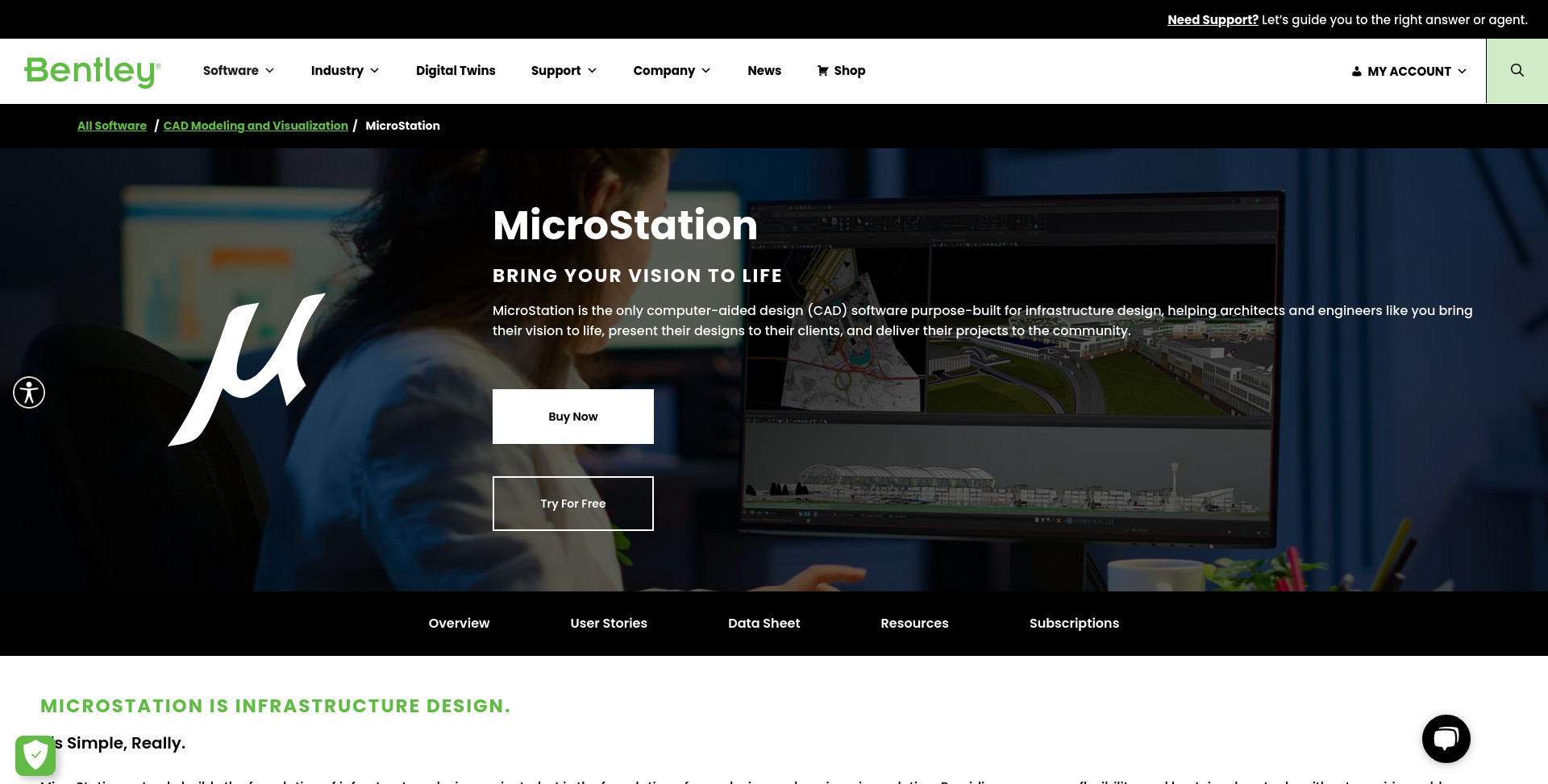 MicroStation Download - CAD-Software für Bau- und Infrastruktur-Projekte
