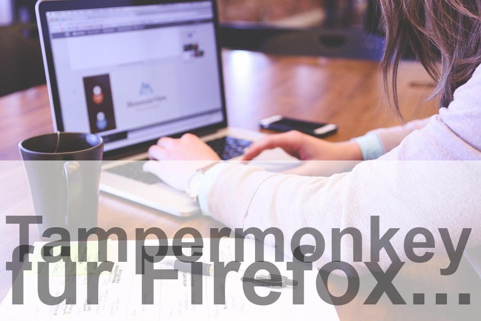 Tampermonkey für Firefox