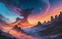 cooles-hintergrundbild-mystische-landschaft-berge-wolken