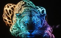 cooles-hintergrundbild-neon-tiger